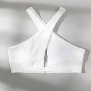 Criss cross bikini top